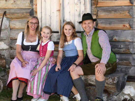 Ihre Gastgeber, die Familie Fischbacher