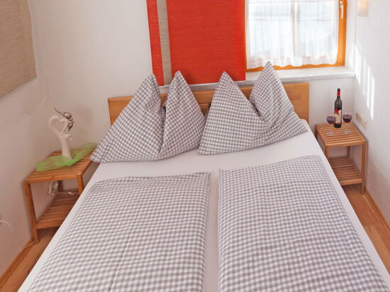 Gemütliches Schlafzimmer im Appartement Hochegg