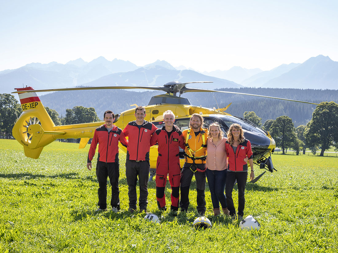 Bergretter Fanwanderung in der Ramsau